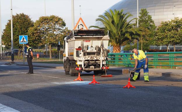 Buscan a un conductor que se ha dado a la fuga tras provocar un choque frontal en El Sardinero