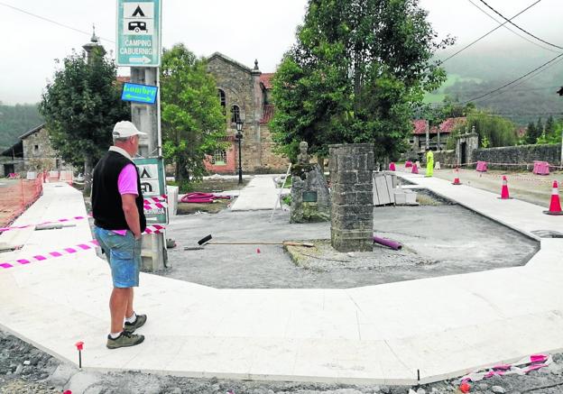 Los vecinos de Sopeña, en contra de las obras para renovar el pueblo