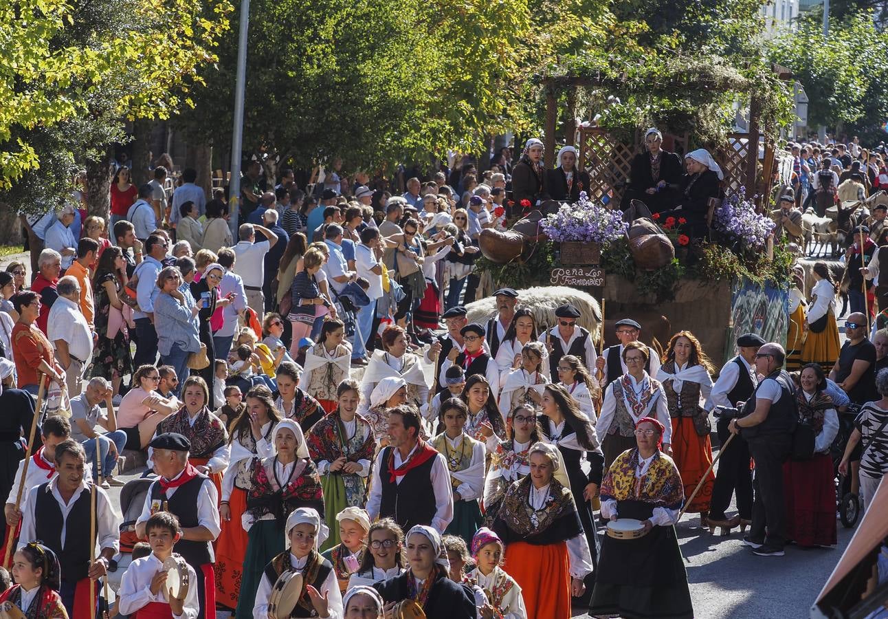 Quince carretas y diez agrupaciones folclóricas, en el Día de Campoo