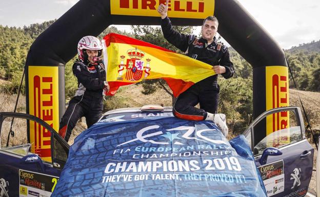 Fernández y Llarena, grandes de Europa tras su triunfo en Chipre