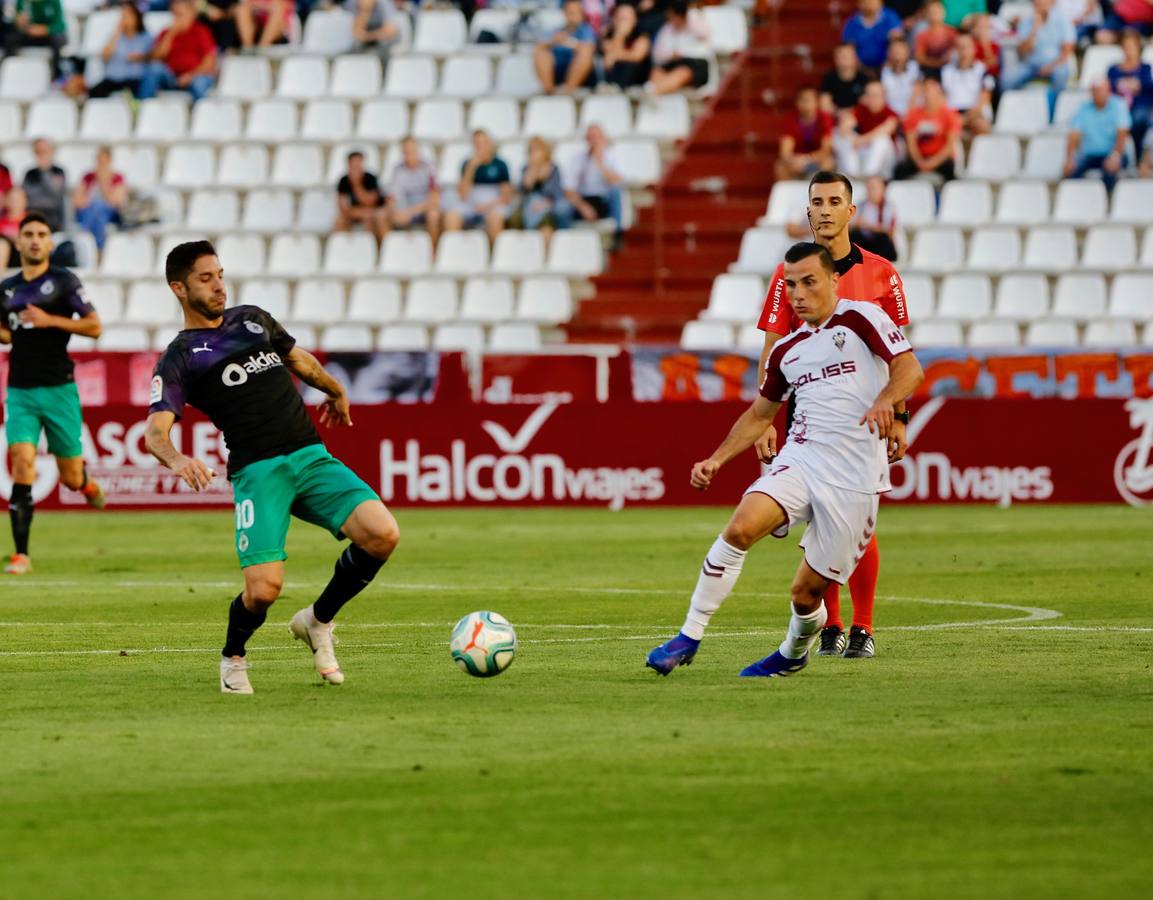 Imágenes del partido Albacete-Racing