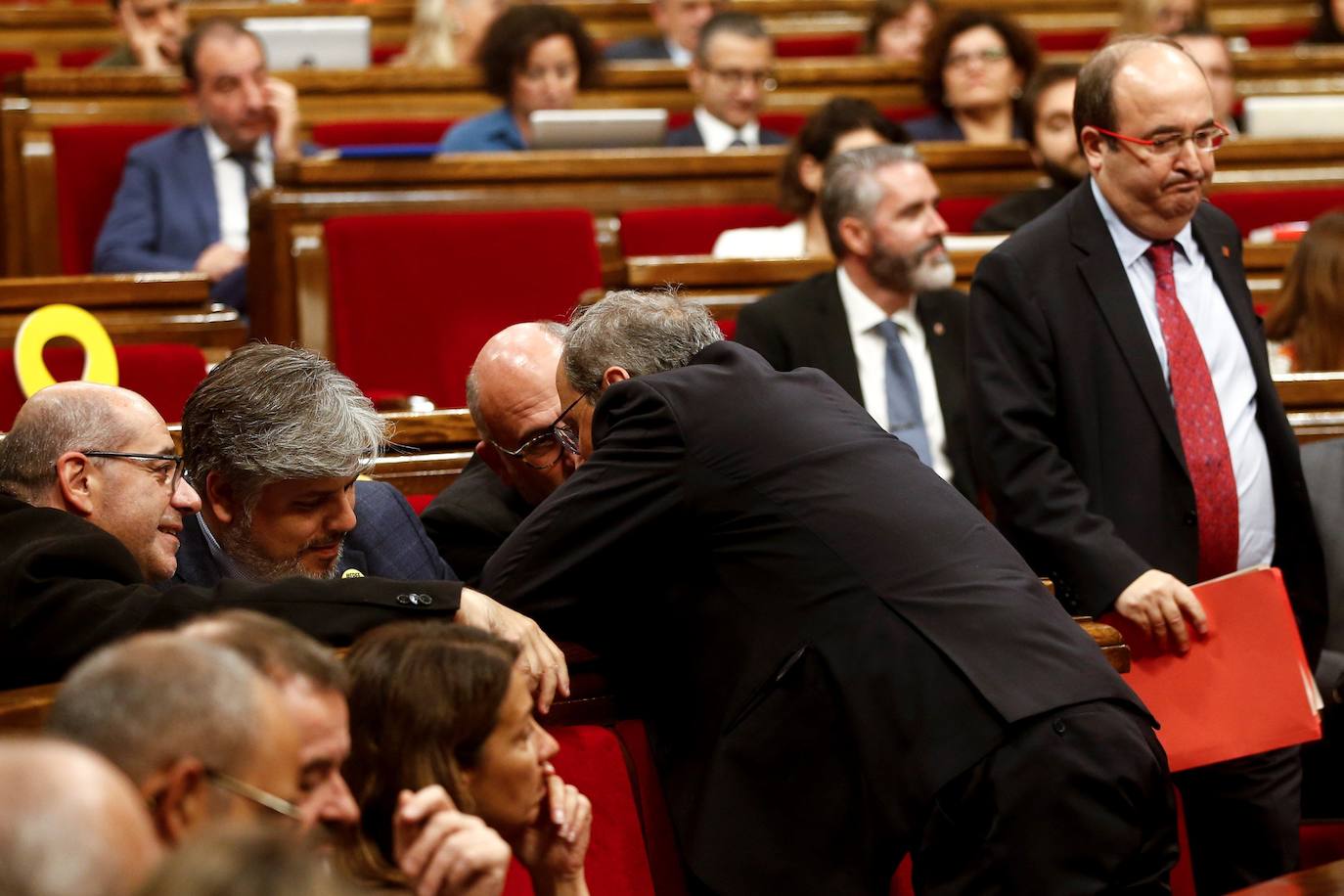 Ciudadanos fracasa en su intento de desbancar a Torra con una moción de censura