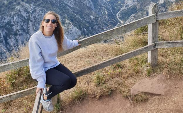 Marina Juárez, una cántabra en Madrid que añora la humedad y la lluvia