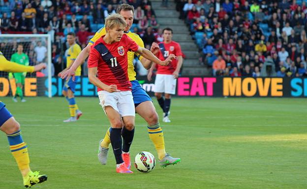 Martin Odegaard, un mago entre vikingos