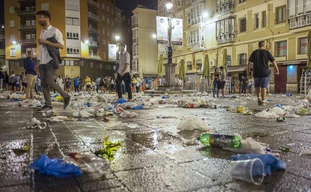 Las denuncias por botellón descienden a la mitad en comparación con 2018