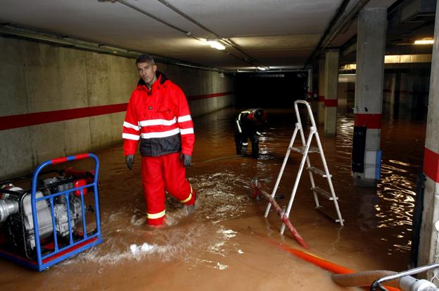 Los técnicos estudian conectar Duález a otro colector para evitar las inundaciones