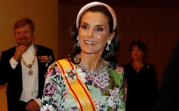 Letizia florece en Japón