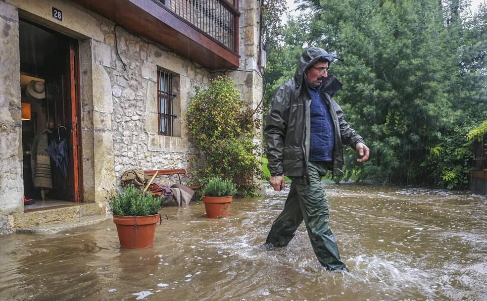 Santander, la localidad de España donde más ha llovido esta noche