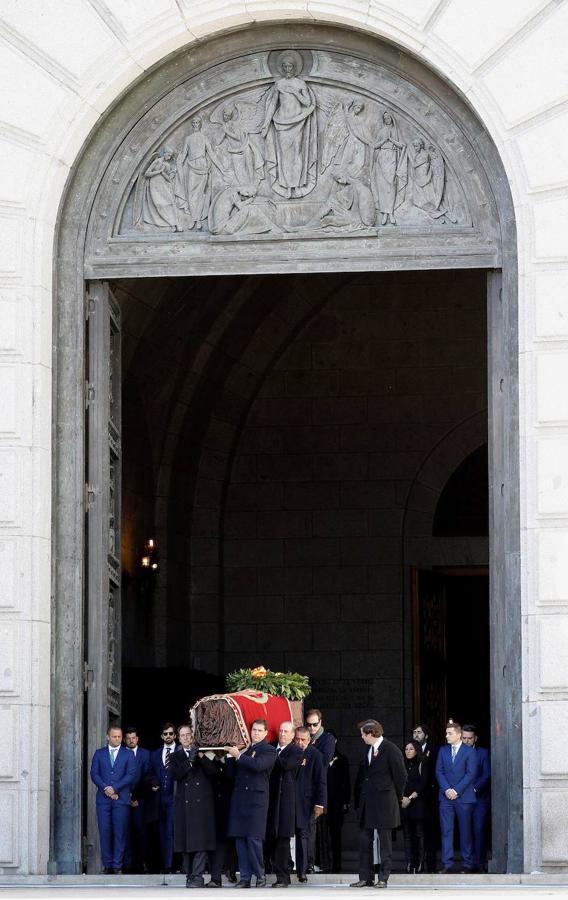 La exhumación de Franco, en imágenes