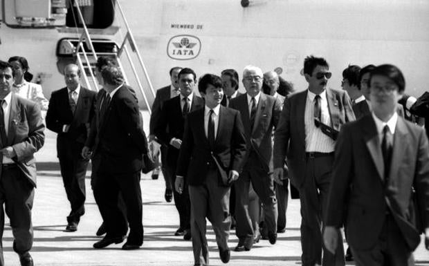 Cuando Naruhito viajó a Cantabria