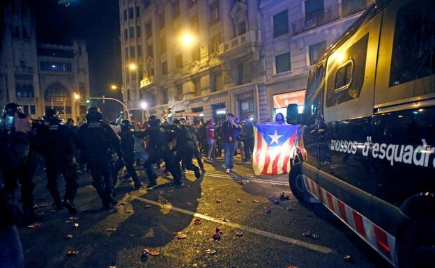 La ANC defiende que la violencia hace «visible» en el mundo el conflicto catalán