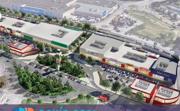 El nuevo parque comercial de Maliaño llega al 80% de ocupación y abrirá a finales de 2020