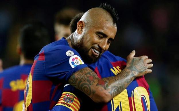 Arturo Vidal: «La calidad de Messi es de otro planeta»