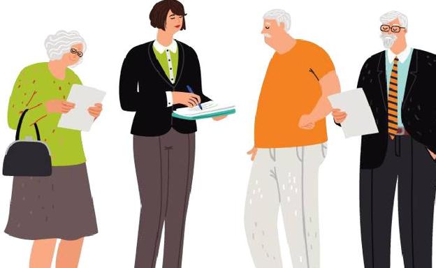 La edad media de los funcionarios del Estado en Cantabria es de 54 años, dos más que en España