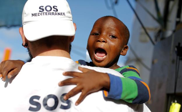 Al menos nueve niños han muerto en 2019 al tratar de llegar a España por el Mediterráneo