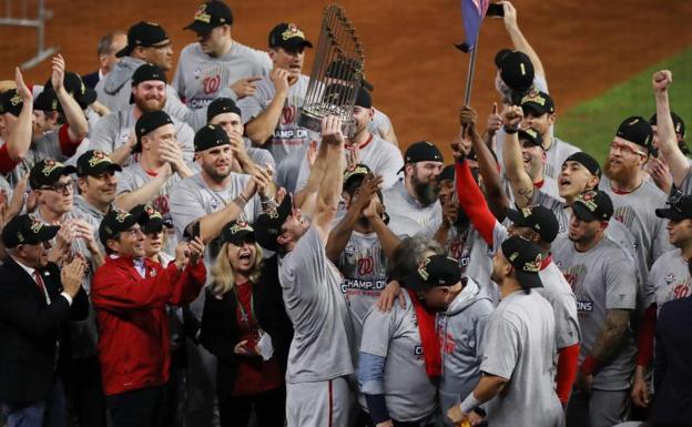 Los Nationals conquistan por primera vez las Series Mundiales