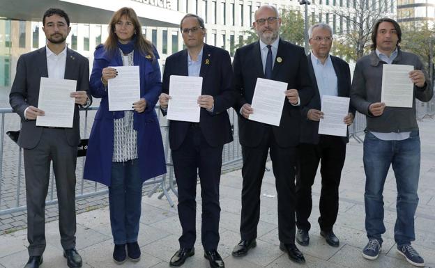 Torra se autoinculpa por el 1-O y avisa con volver a ejercer la autodeterminación