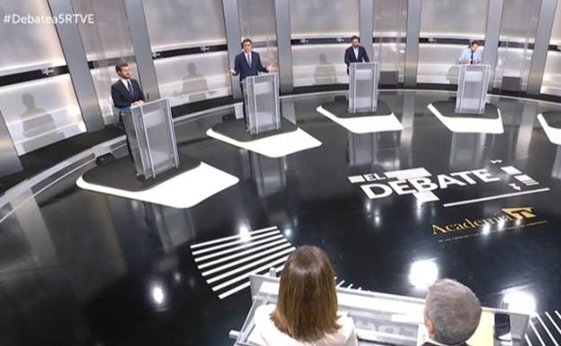 Señal televisiva del debate