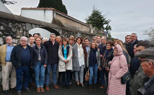 Dolores Delgado rinde homenaje a represaliados del franquismo en Solares: «Vamos a dar dignidad a todas las víctimas»