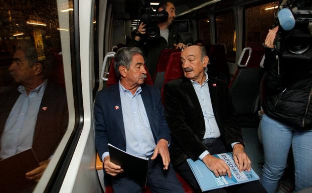 El PRC viaja a Bilbao para demostrar que en 60 años el «tren bala» sólo ha reducido el viaje en 10 segundos