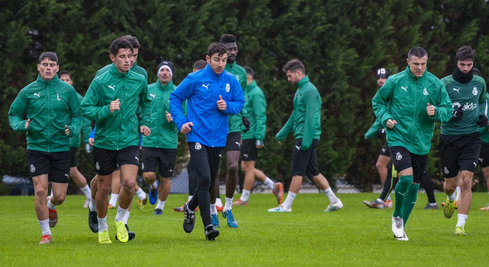 Primer entrenamiento del Racing sin Iván Ania