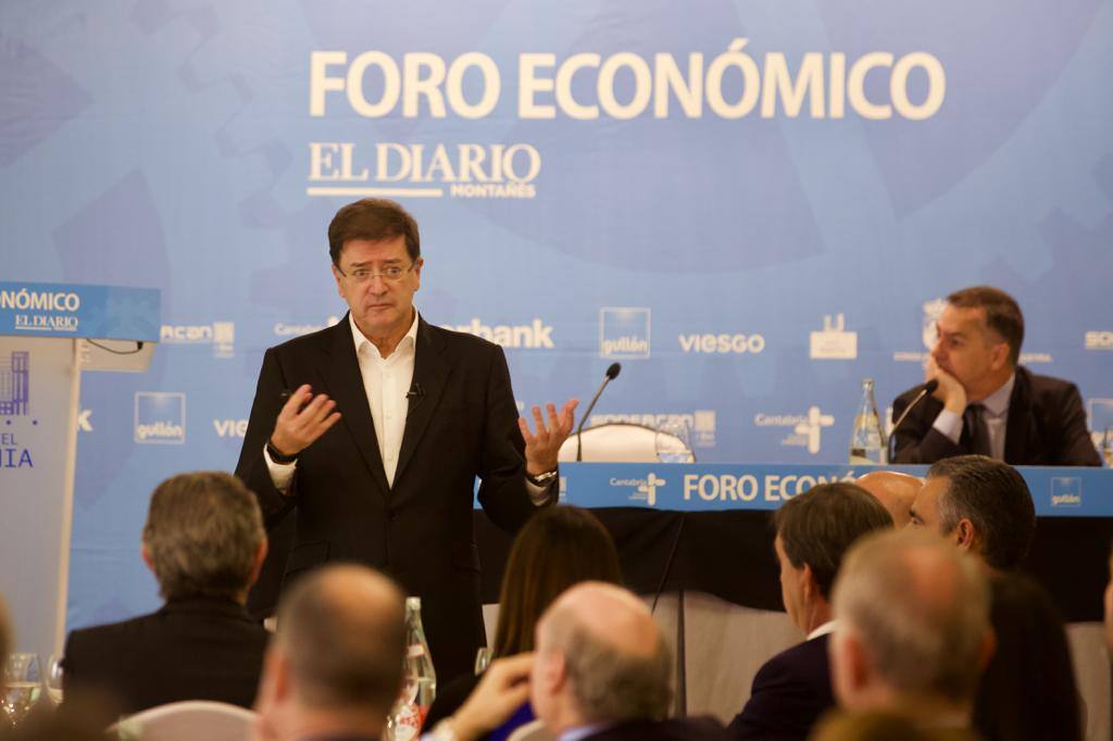 Luis Huete, en el Foro Económico de El Diario