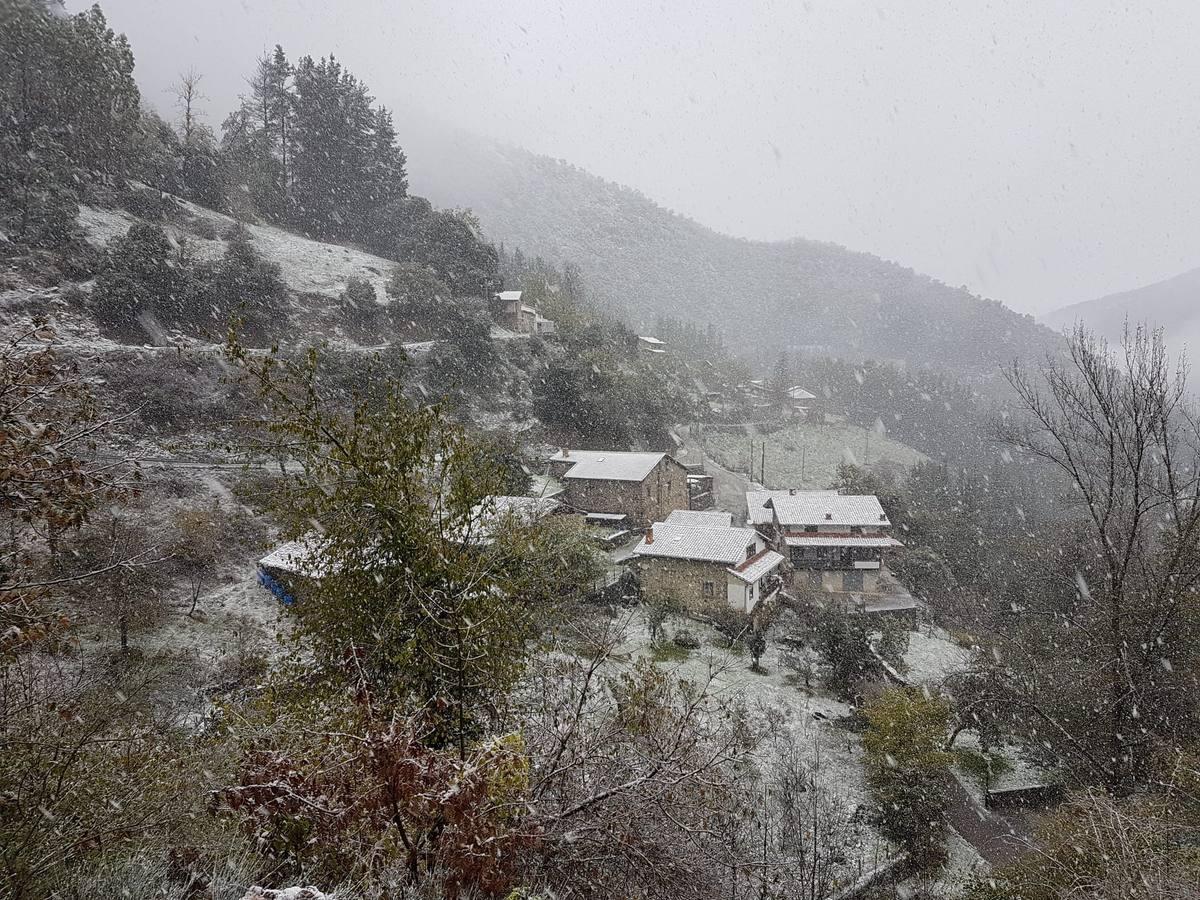 Temporal de nieve, lluvia y oleaje