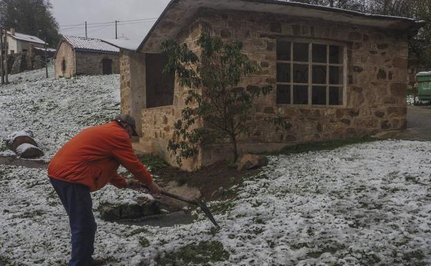 «Este frío se te mete en los huesos»