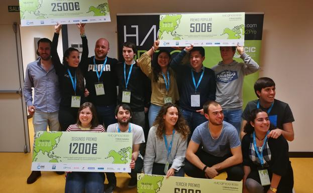 El equipo 'Gregory Team' gana la quinta edición del Hack2Progres