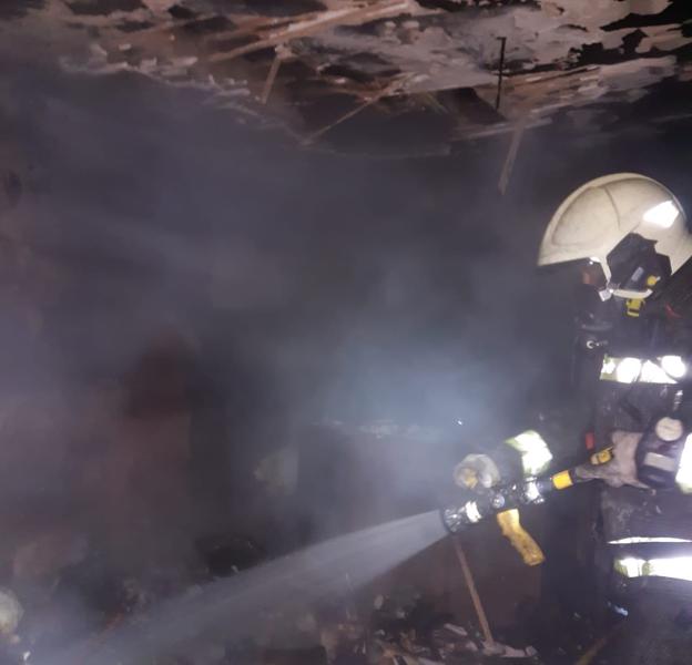 Arde una casa que habitualmente no esta habitada en Requejo