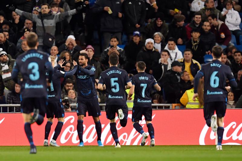 Las mejores imágenes del Real Madrid-Real Sociedad