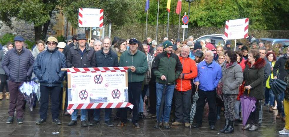 Protesta en Voto por la falta de médicos en el consultorio de Bádames