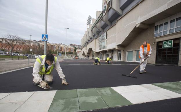 Recta final de la urbanización de El Sardinero