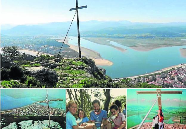 La historia de la cruz del pico Buciero