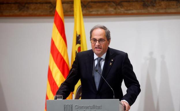 Torra califica la Constitución de «herramienta que justifica la represión»