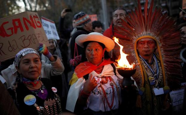 Un grito desesperado contra la «emergencia climática» atruena en las calles de Madrid