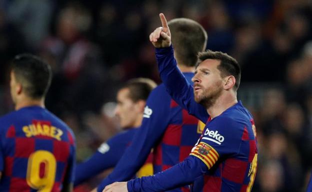 Messi hace al Barça de oro