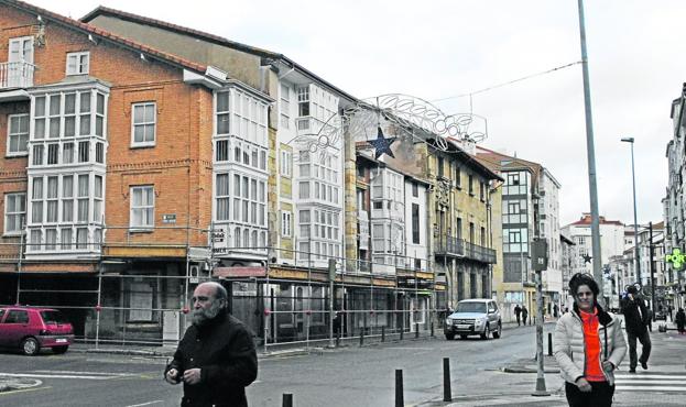 Los inmuebles dañados del centro de Reinosa, a la espera de juicio