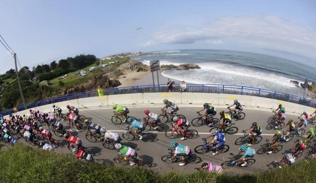 La etapa cántabra, en la segunda semana de carrera