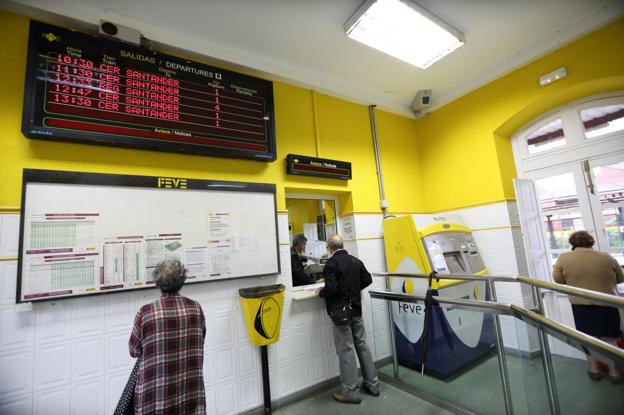 Renfe dejará de vender billetes en la taquilla de la estación de Cabezón