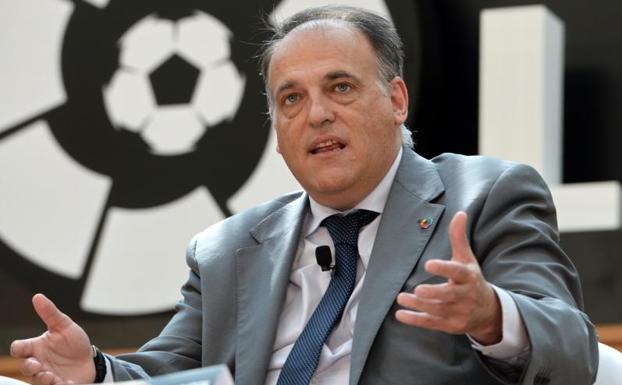 Javier Tebas, reelegido presidente de LaLiga para los próximos 4 años