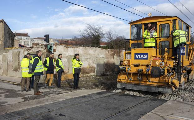 Restablecida la circulación ferroviaria entre Reinosa y Lantueno tras la reparación de la infraestructura