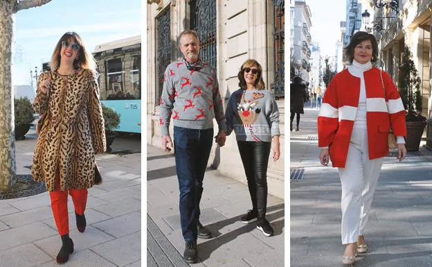 Las calles de Santander se llenan de 'street style' con espíritu navideño