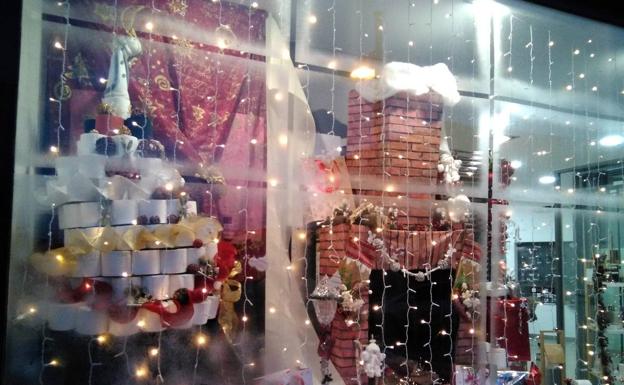 Y el escaparate navideño más bonito de Astillero es...