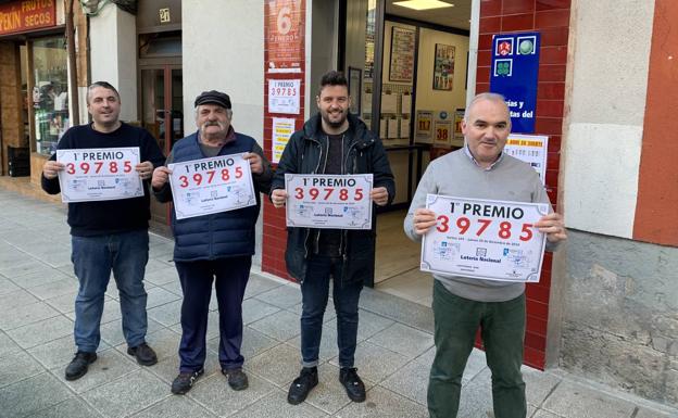 Vendido en Santander parte del primer premio de Lotería Nacional, dotado con 300.000 euros