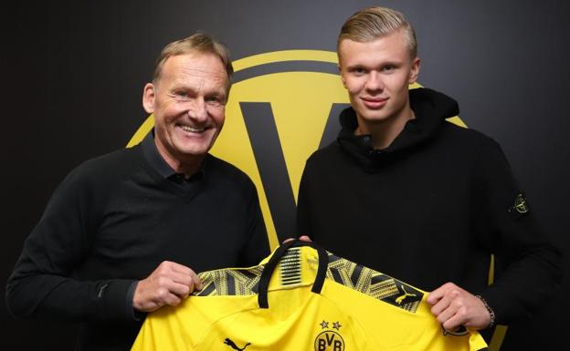 Haaland ficha por el Borussia Dortmund