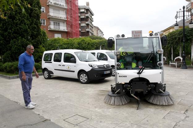 El servicio de limpieza der Torrelavega incrementa la flota de vehículos eléctricos