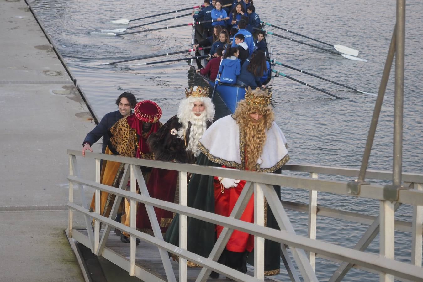Los Reyes se pasean por toda Cantabria