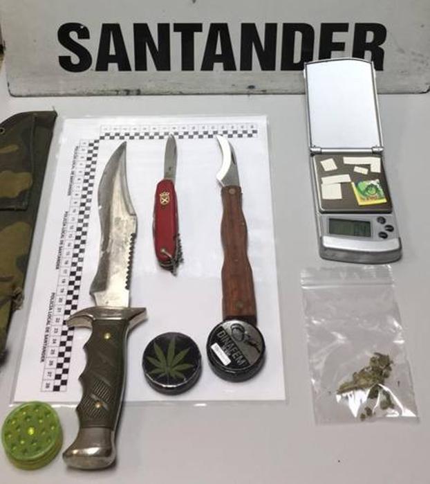 La Policía de Santander caza a otro conductor con droga en el coche, esta vez con 27 dosis de LSD