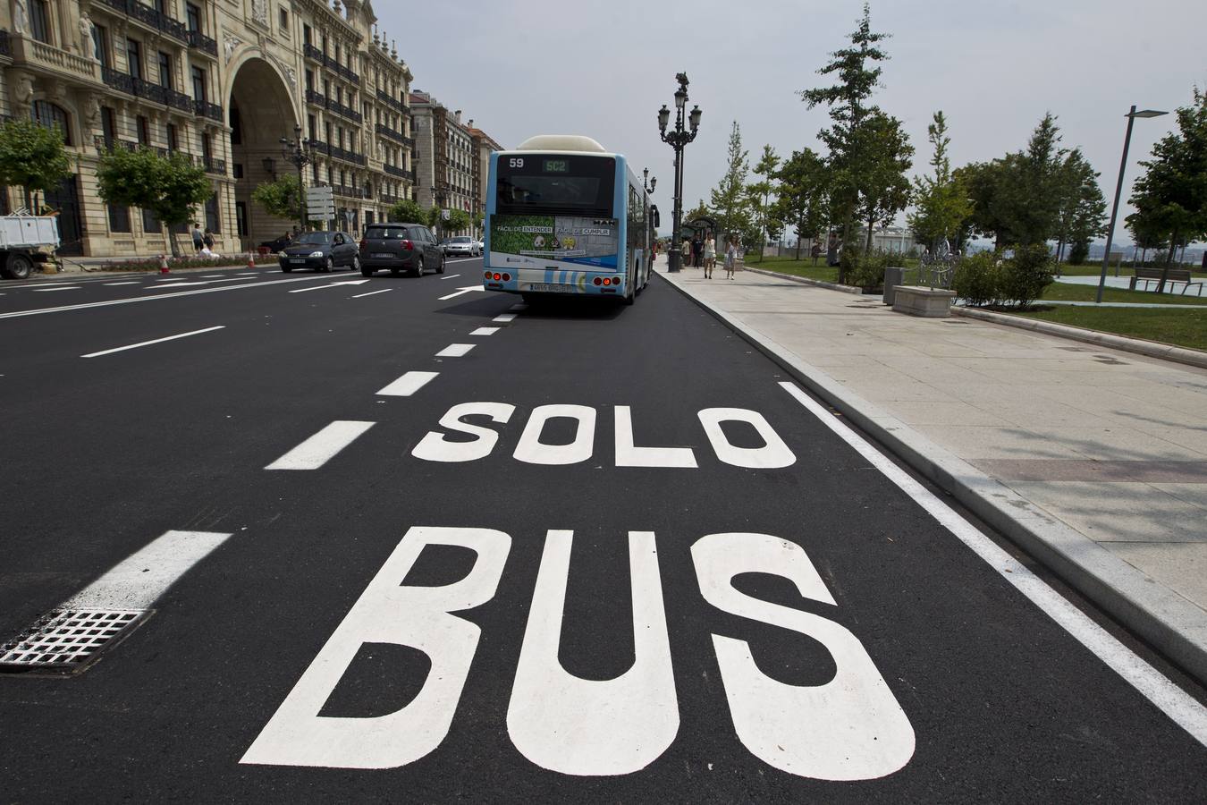 ¿Qué pasa con el carril bus?